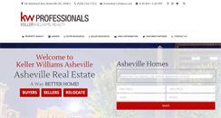 Desktop Screenshot of kellerwilliamsasheville.com