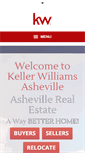 Mobile Screenshot of kellerwilliamsasheville.com